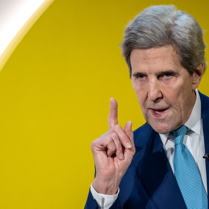 John Kerry First Amendment Roadblock