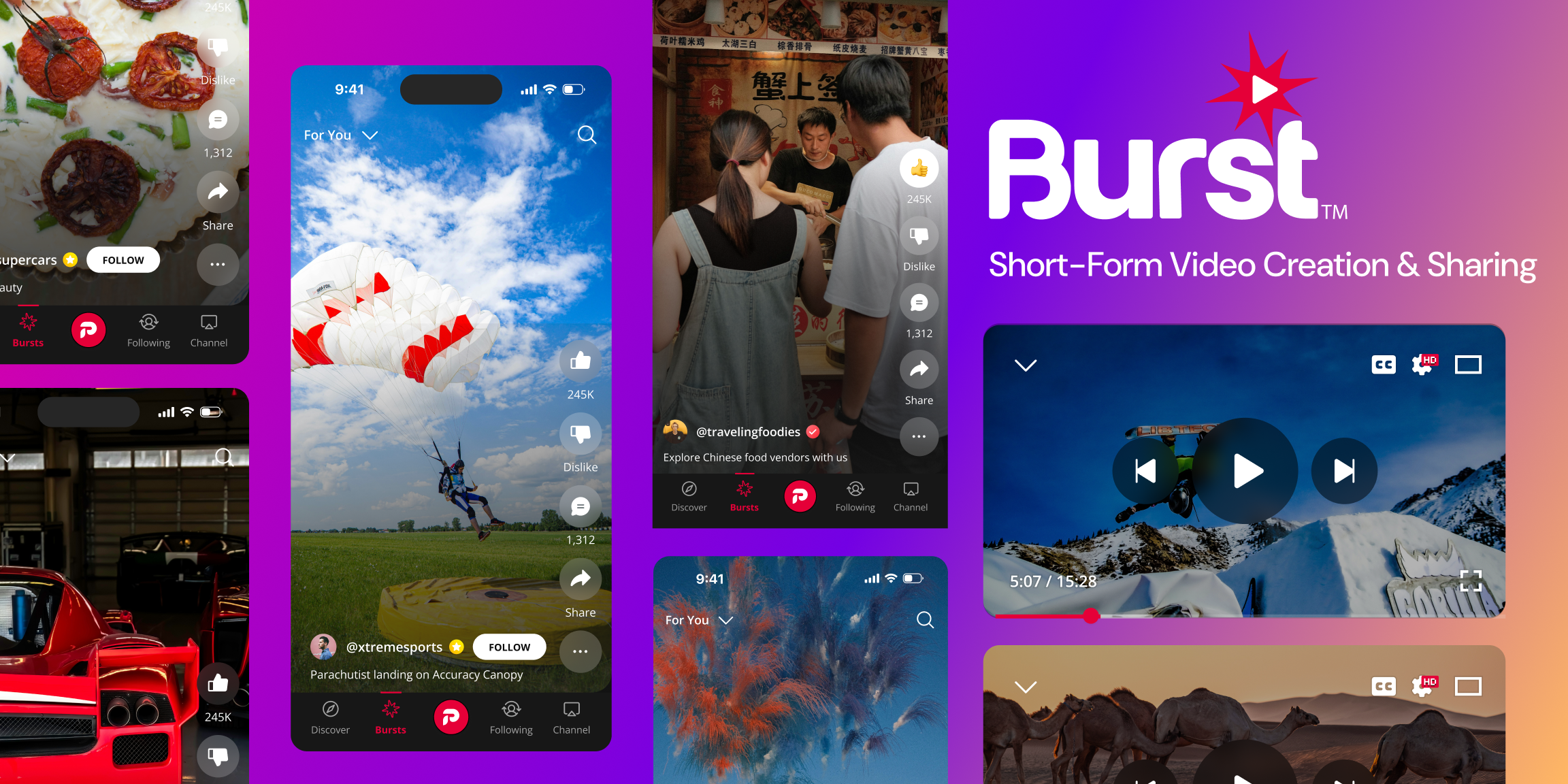 Burst™ onto PlayTV: Revolutionizing Short-Form Video Creation and Sharing