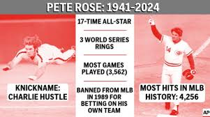 Pete Rose MLB stats 